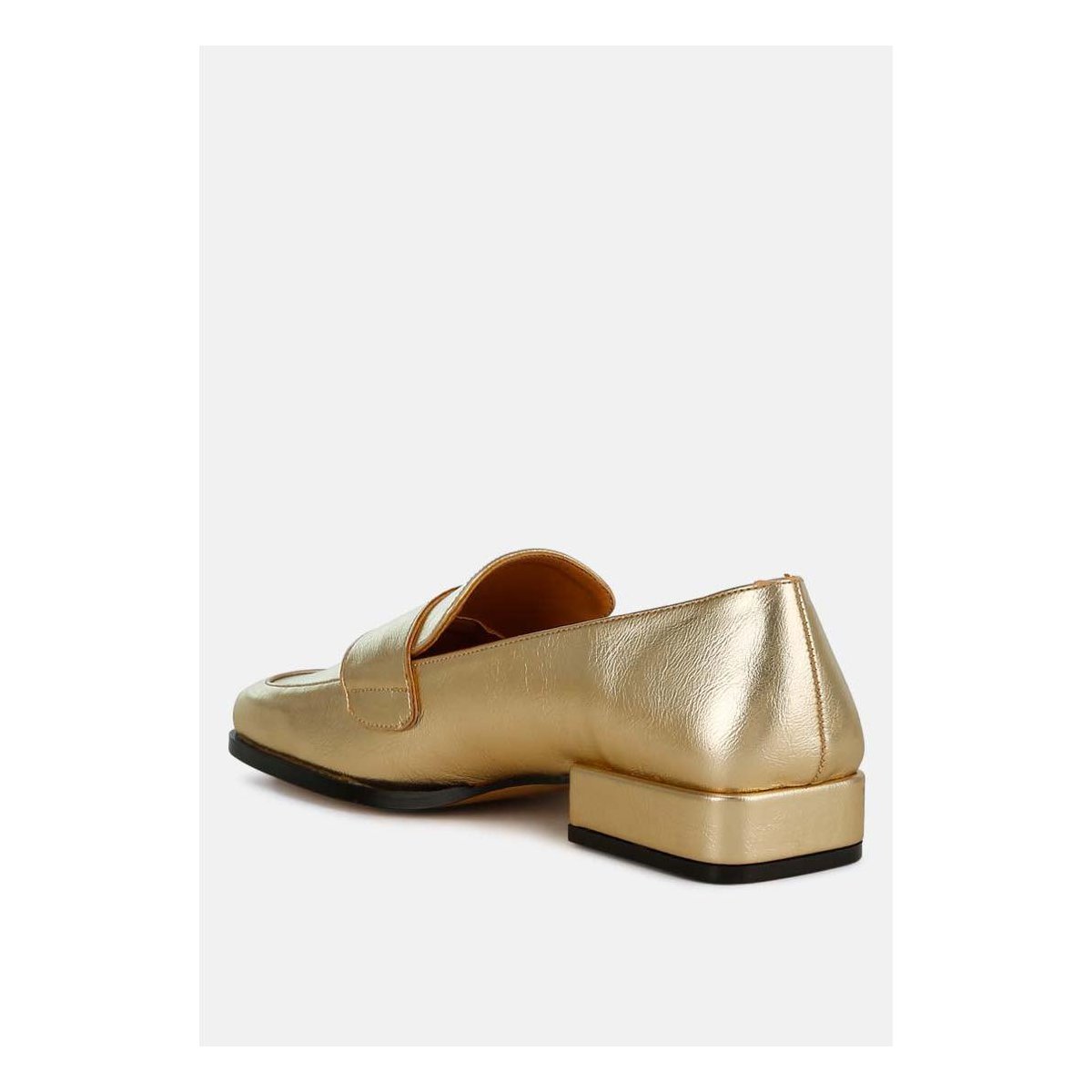 Женские туфли Rag & Co Womens Jongs Metallic Penny Loafers 8 — фото 4