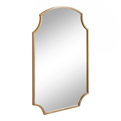 24x36 Carlow Framed Wall Mirror Gold Kate Laurel All Things Decor   GUEST 52049cfb Eb82 4370 82d0 5c8bf3aba5dc