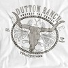Women's Yellowstone dutton Ranch Loose T-Shirt White - 2 of 4