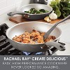 Rachael Ray 2-Piece Set Aluminum Skillet, 9.5 & 11.75, Gray Shimmer - 2 of 4