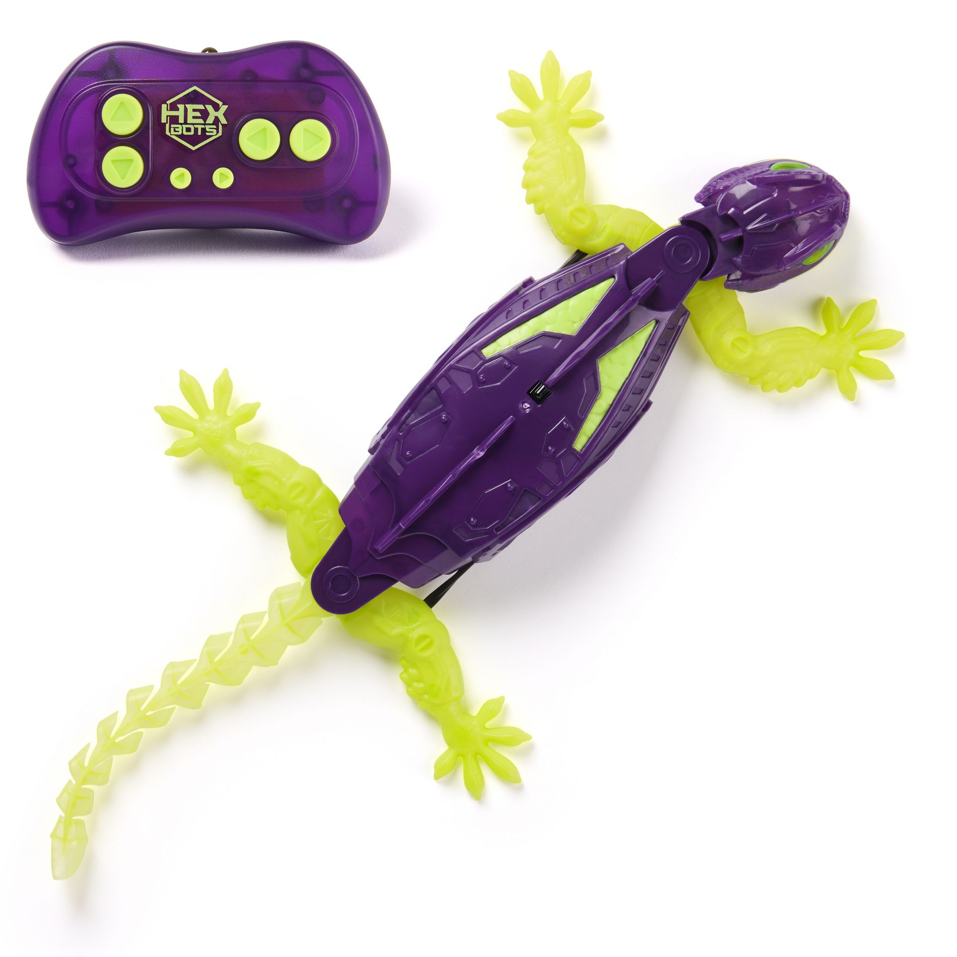 HEX BOTS Smart Gecko Glow in the Dark Robot