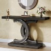 Hommoo 39-inch  Mirrored Console Table - 4 of 4