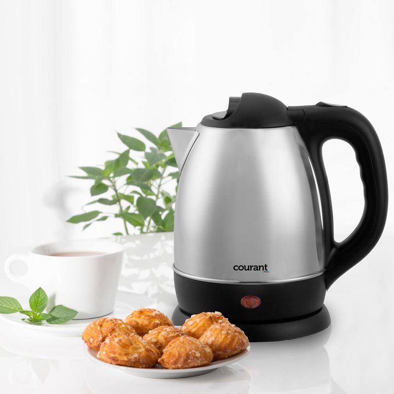 Courant Cordless Stainless Steel Electric Kettle, 2 of 8