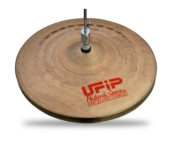 UFIP Natural Series Light Hi-Hat Cymbals 15 in.