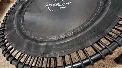Jumpsport 220 In Home Cardio Fitness Rebounder - Mini Trampoline With  Handle Bar Accessory, Premium Bungees And Workout Dvd : Target