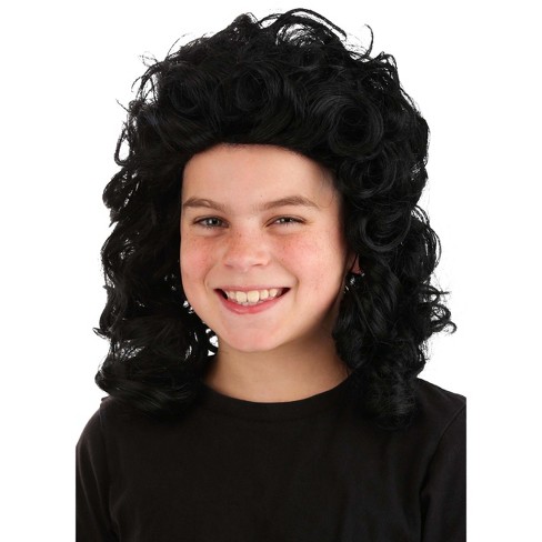 Halloweencostumes.com One Size Fits Most Boy Short Curly Pirate Wig For  Boys, Black : Target