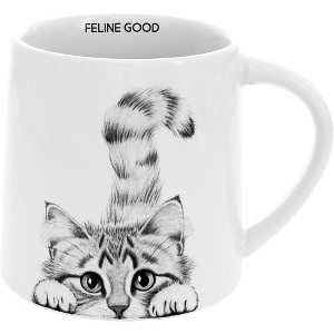 Pavilion Gift Company - Feline Good - 17 oz Mug - Drinkware - 1 of 4