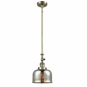 Bell - 1 Light Stem Hung Tiltable Mini Pendant In Industrial Style-14 Inches Tall and 8 Inches Wide - 1 of 1