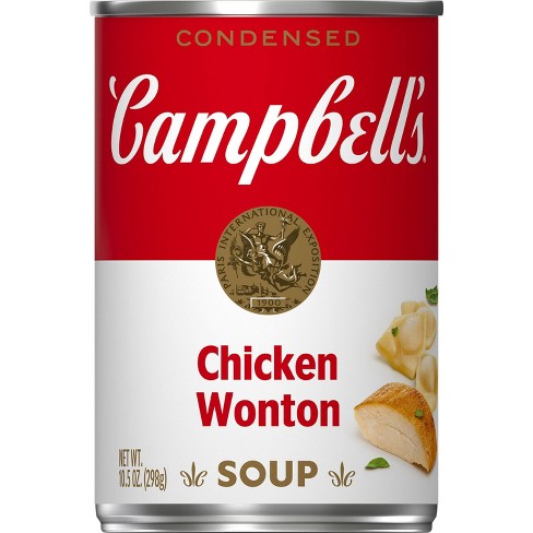 Campbell's Condensed Chicken Won Ton Soup - 10.5oz - image 1 of 4