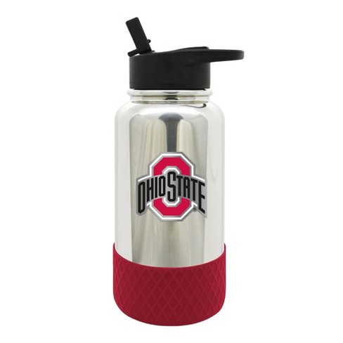 NWT PINK CAMPUS WATER BOTTLE - Ohio State Buckeyes - Clear Scarlet