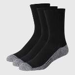 Hanes Premium Men's Cushioned Crew Socks 3pk - 6-12