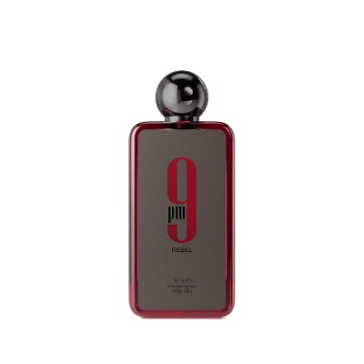 Afnan 9 PM Rebel Eau De Parfum Spray for Men and Women 3.4 Fl Oz Signature Luxury Fragrance