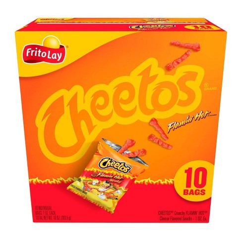 Cheetos Chili Cheese Flavored Corn & Potato Snacks Case