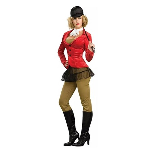 Rubie s Equestrienne Female Lady Jockey Horse Rider Costume Adult Target