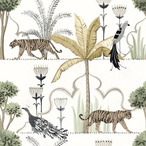 Brewster Peel and Stick 1pc Wallpaper Laos Ivory - 1 of 4
