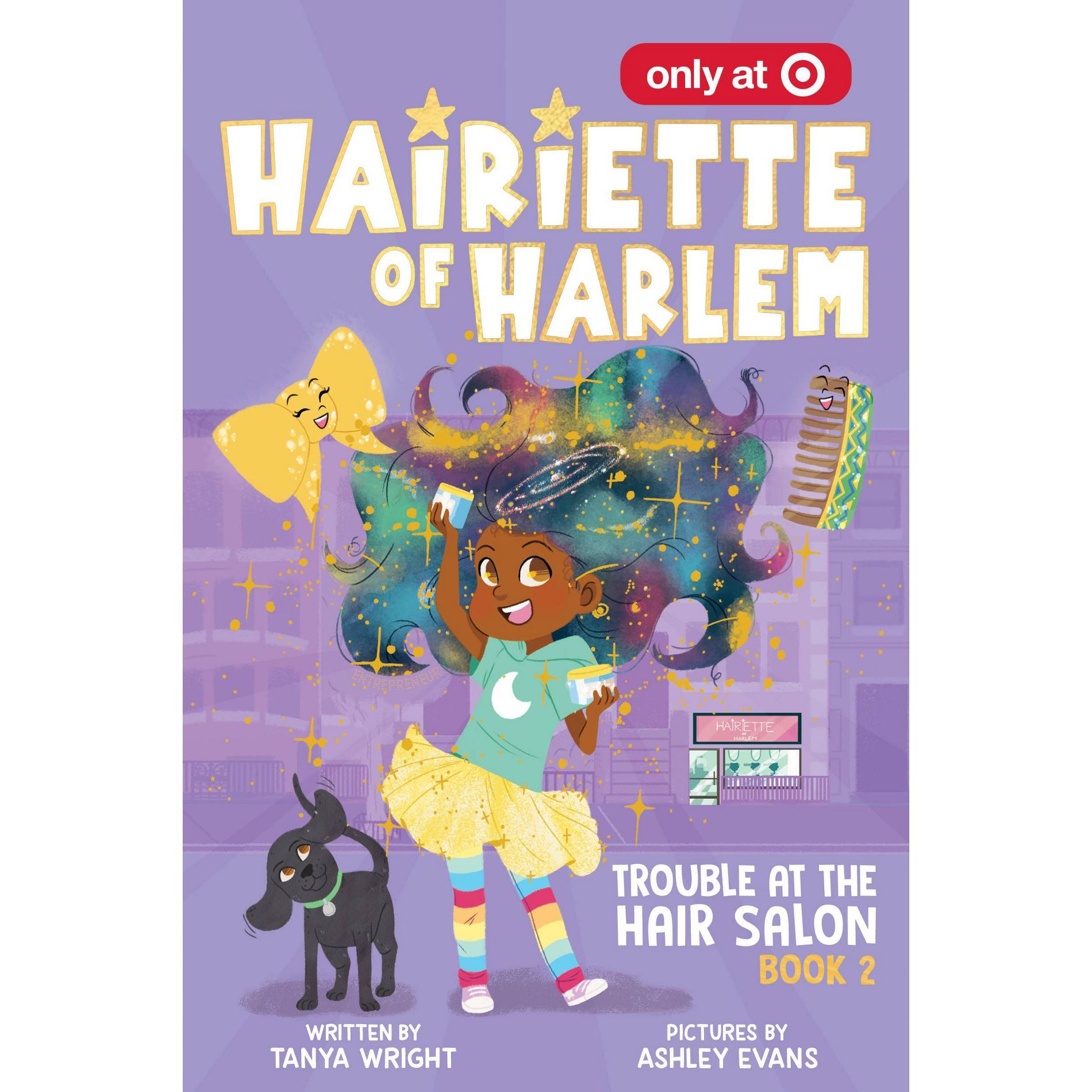 Trouble at the Hair Salon - by Tanya Wright (Paperback)