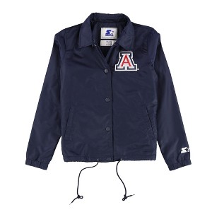 STARTER Mens Arizona Wildcats Jacket, Blue, Medium - 1 of 2