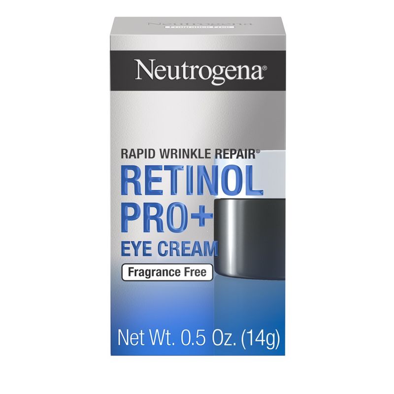 Neutrogena Rapid Wrinkle Repair Retinol Pro+ Eye Cream - Fragrance Free - 0.5 Oz, 1 of 14