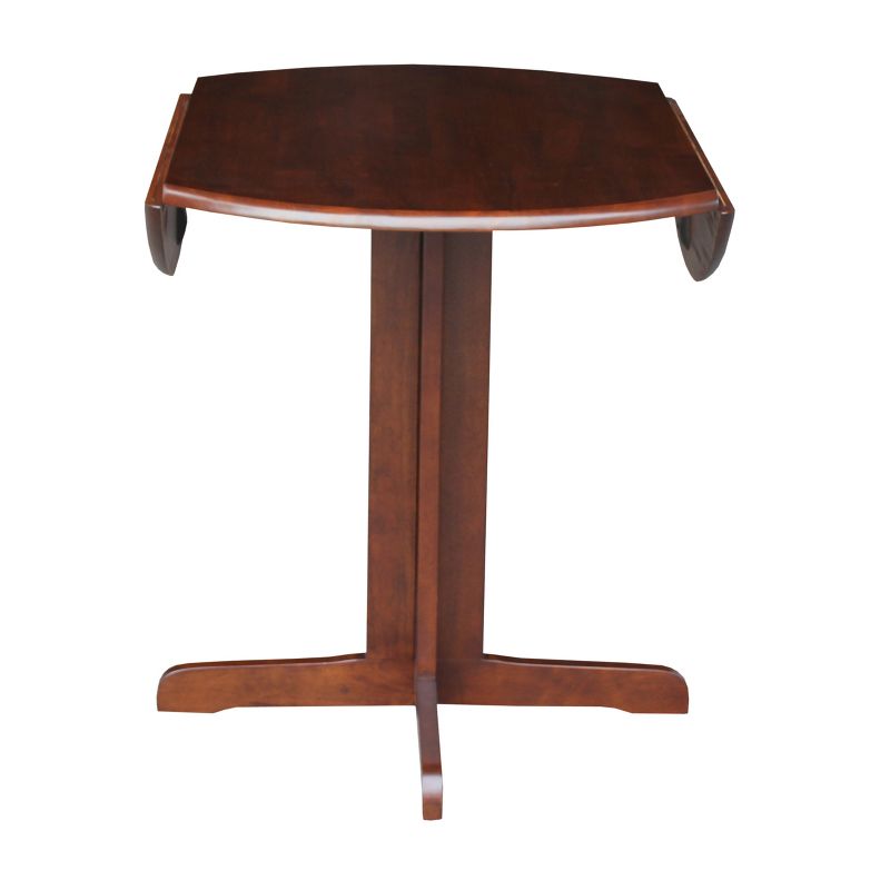 Oval 36" Dual Drop Leaf Table - International Concepts, 4 of 5