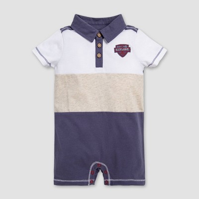 baby boy purple polo shirt