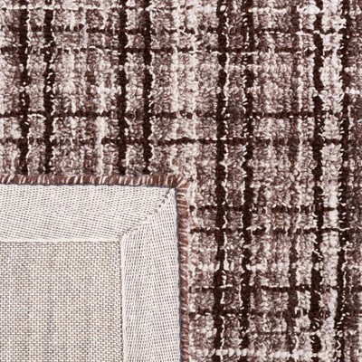 Gray Abstract Handmade Tufted Wool Area Rug, 8' x 10'