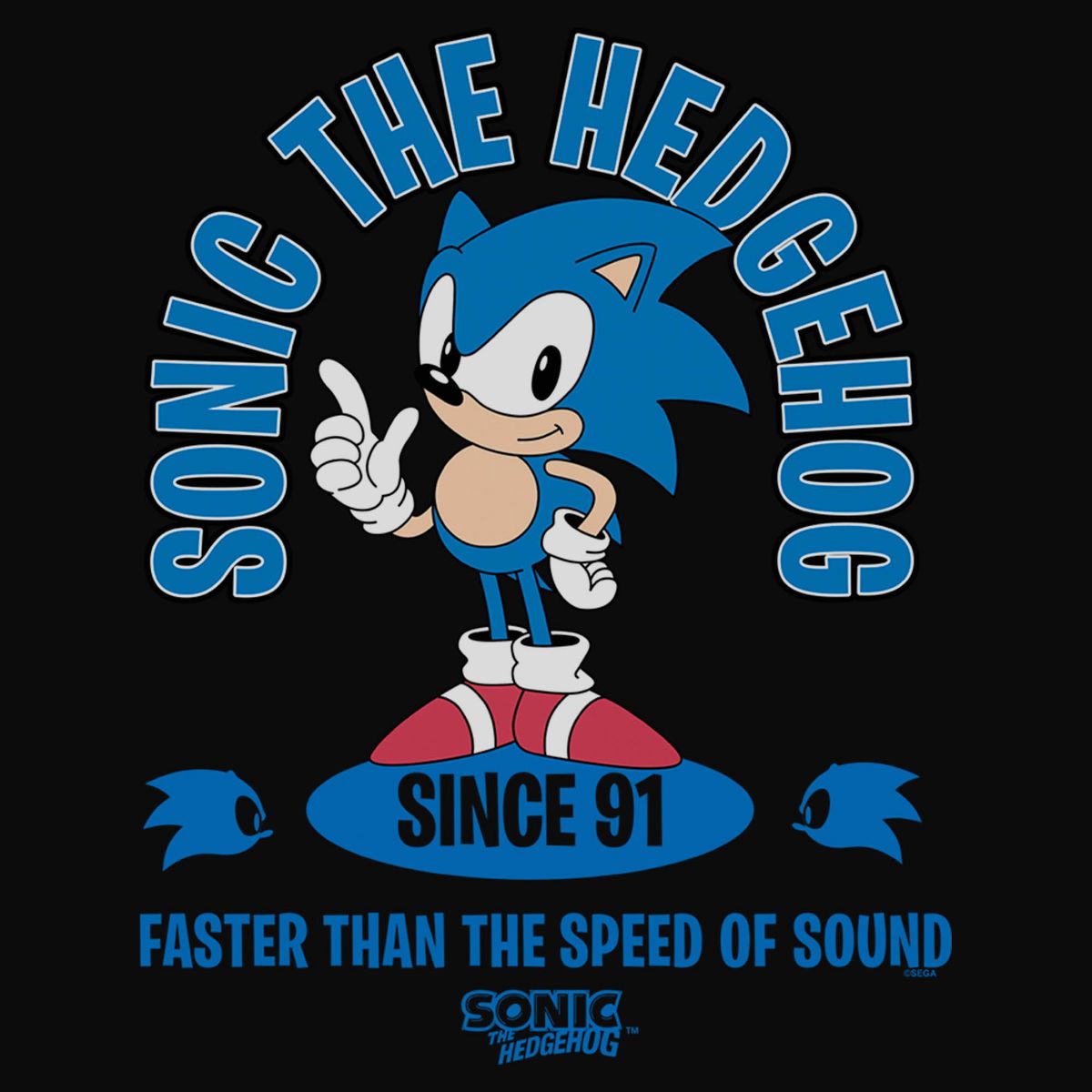 Mens Sonic the Hedgehog Faster Than the Speed of Sound Tank Top - thumbnail 7
