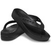 Crocs Womens Baya Flip Flop Platform Sandals - image 2 of 4