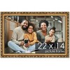 PosterPalooza | 22x14 Wood Antique Frame with UV Acrylic, 4 Finishes: Bronze, Gold, Silver, and Black - 2 of 4