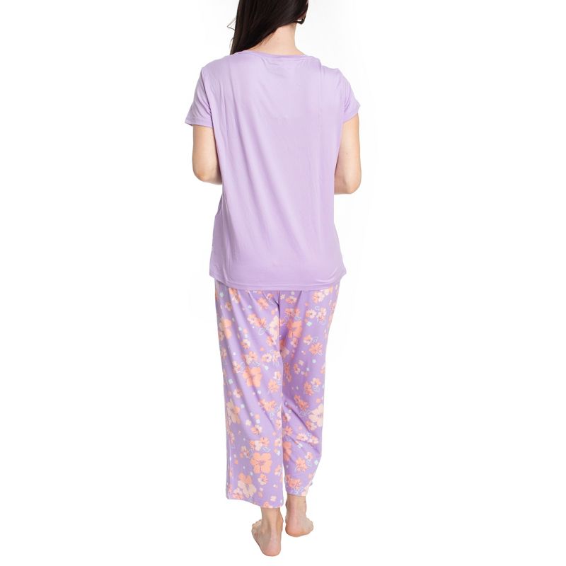 MUK LUKS Womens 2 Piece Feel Good Pajama Set, 3 of 5