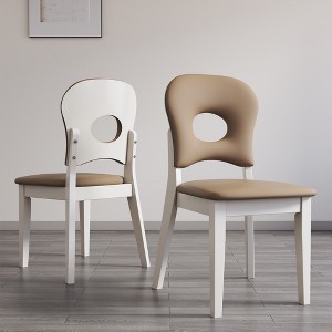 Luck Live 2 piece solid wood dining chair - 1 of 4