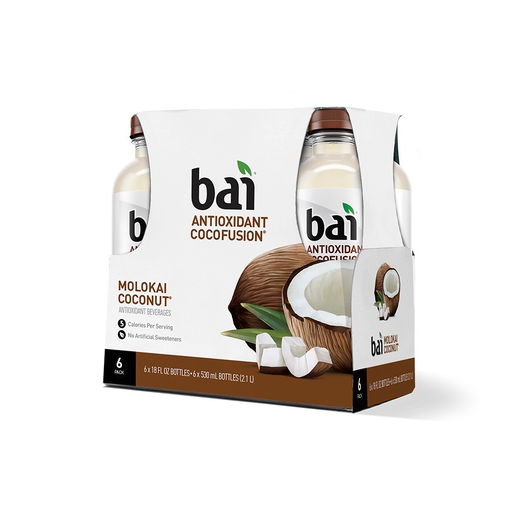 UPC 852311004754 product image for Bai Molokai Coconut - 6pk/18 fl oz Bottles | upcitemdb.com