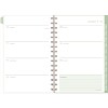 Ombre Weekly/Monthly Planner, Colorful Cloud Artwork, 8.5 x 6.38, Multicolor Cover, 12-Month (Jan to Dec): 2025 - 3 of 4