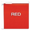 Pendaflex Reinforced Hanging Folders 1/5 Tab Letter Red 25/Box 415215RED - 3 of 4