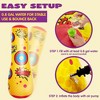 SYNCFUN 47 Inches Inflatable Bopper,  Kids Punching Bag with Bounce-Back Action, Inflatable Punching Bag for Kids Presents - image 3 of 4