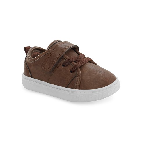 Carter's Just One You®️ Baby Solid Sneakers - Brown 4 : Target