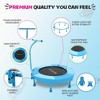 UNISOAR 36 Inch Indoor Trampoline for Kids Toddler Trampoline with Upgraded 2.0mm Steel Pipe and Handlebar - Mini Indoor Trampoline for Kids Age 3 Up - 2 of 4