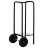 Gardenised Indoor and Outdoor Patio Steel Firewood Log Carrier, Wood Rack Storage Stacking Holder, Black - 3 of 4
