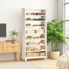 UbMelt 9-Tier Bookcase Modern Freestanding Bookshelf with LED Lights & Wood Legs for Living Room,Bedroom,Office - 2 of 4