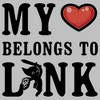 Women's Nintendo My Heart Belongs to Link T-Shirt - 2 of 4