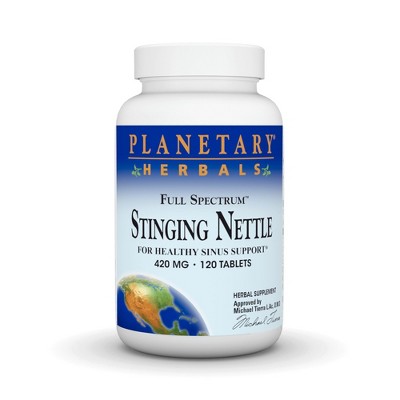 Full Spectrum Stinging Nettles by Planetary Herbals  -  120 Tablet