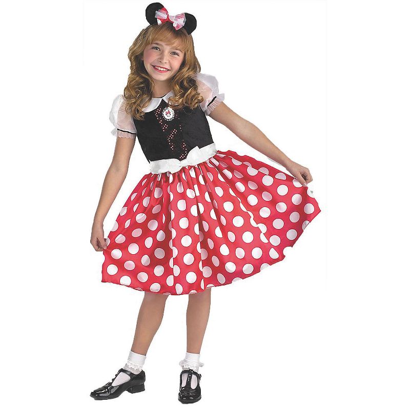 Girls' Disney Minnie Mouse Classic Costume, 1 of 2