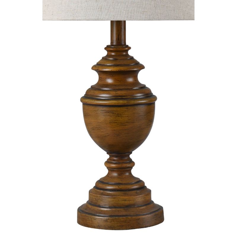 French Oak Marion Table Lamp Light Beige - StyleCraft, 3 of 18