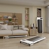 CENGHU Walking Pad with Quiet 2.0 HP Motor, Countdown Modes, 220 lbs Weight Capacity for Home or Office Workouts, Portable Treadmill Walking, White - 2 of 4
