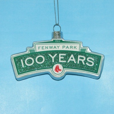 Kurt S. Adler 4.5" MLB Boston Red Sox Fenway Park 100 Year Anniversary Christmas Ornament