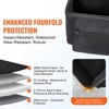 VEVOR Telescope Case, 40.7", Telescope Large Storage Bag with Fixed Buckles, Multi-Pocket & Detachable Divider, Black - 3 of 4