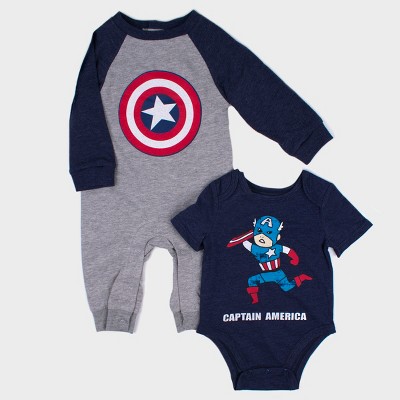 marvel newborn baby clothes