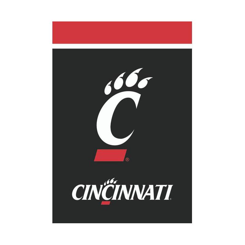 Briarwood Lane University of Cincinnati NCAA Licensed Garden Flag 18" x 12.5", 1 of 4