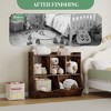 Kids Bookshelf and Bookcase Toy Storage Multi Shelf with Cubby Organizer Cabinet for Boys Girls,for Children Playroom Hallway Kindergarten School - 3 of 4