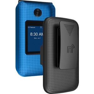 Nakedcellphone Case and Belt Clip Holster for Consumer Cellular Link II Flip Phone - 1 of 4