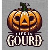 Halloween Life is Gourd Adult Long Sleeve Hoodie - 2 of 2